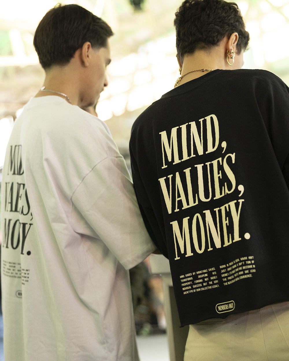 Camiseta Mind Values Money