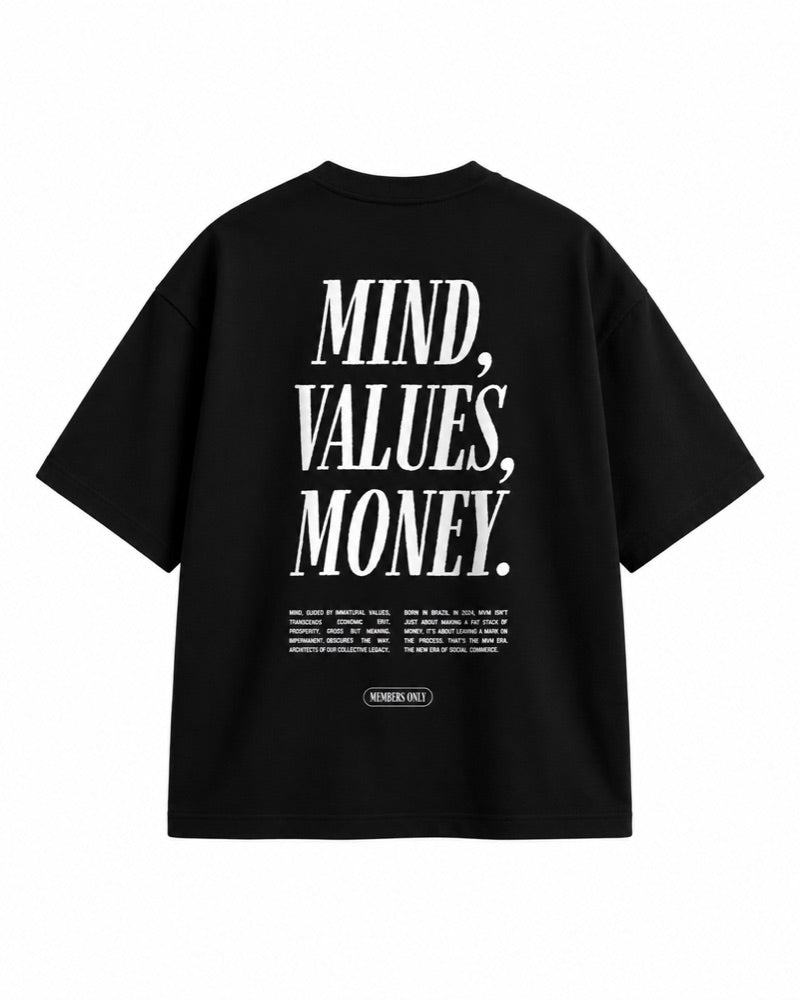 Camiseta Mind Values Money